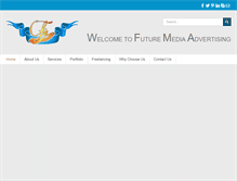 Tablet Screenshot of futuremediaadvertising.com